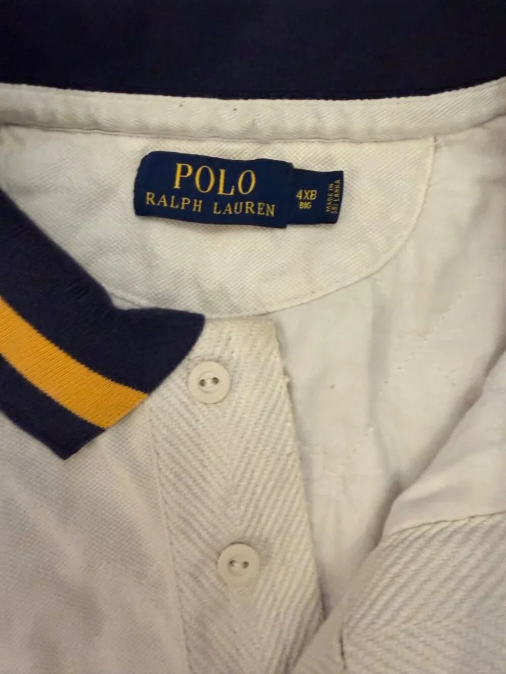 Polo Ralph Lauren Big Colorblock Big Pony Polo Crest 4XB Retro Style Collegiate